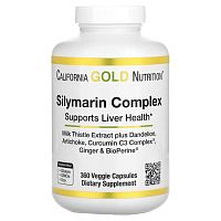 Silymarin Complex (Силимариновый комплекс) 360 вег капсул (California Gold Nutrition)