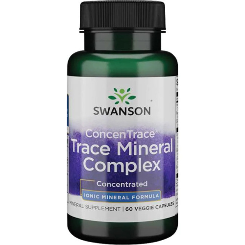 Trace Mineral Complex ConcenTrace 60 вег капсул (Swanson) Trace Mineral Complex ConcenTrace 60 вег капсул (Swanson)