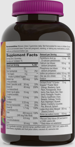 Alive! Womens 50+ Multivitamin Gummy 150 мармеладок (Nature's Way) фото 5