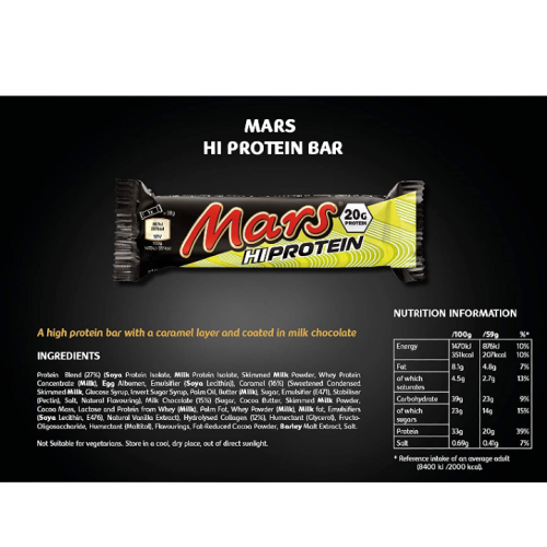 Mars HiProtein Bar 59 гр (Mars Incorporated) фото 3