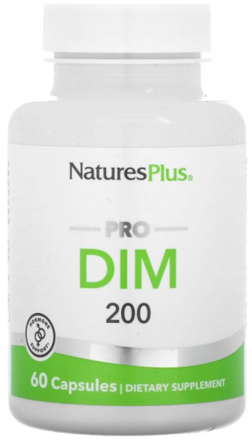 NaturesPlus PRO DIM (Дииндолилметан) 200 мг. 60 капсул