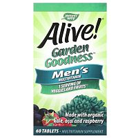 Garden Goodness Men's Alive! 60 таблеток (Nature's Way)