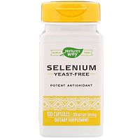 Selenium 200 mcg (Селен 200 мкг) 100 капсул (Nature's Way)