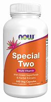 Special Two Multi (Мультивитамины) 240 вег капс (Now Foods)