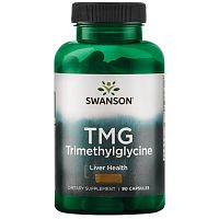TMG 500 mg (Триметилглицин 500 мг) 90 капсул (Swanson)