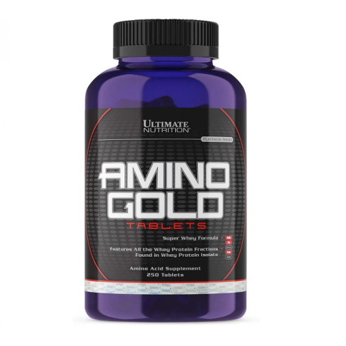 Аминокислотный комплекс Ultimate Nutrition Amino Gold Tablets 250 таблеток Аминокислотный комплекс Ultimate Nutrition Amino Gold Tablets 250 таблеток