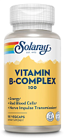 Solaray Vitamin B-Complex (Комплекс витаминов группы B) 100 мг. 50 растительных капсул