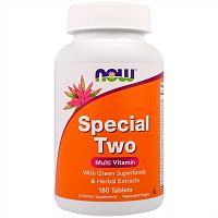 Special Two Multi (Мультивитамины) 180 таб (Now Foods)_