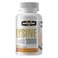 Maxler Lysine (Лизин) 1000 мг. 60 таблеток