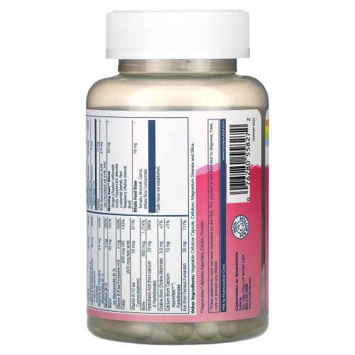 Solaray Once Daily Prenatal Multivitamin (Мультивитамины для беременных) 90 растительных капсул  фото 7