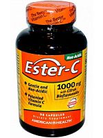 Vitamin C Ester-C with Citrus Bioflavonoids 1000 мг 90 капсул (American Health)