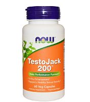 Now Foods TestoJack 200 60 растительных капсул