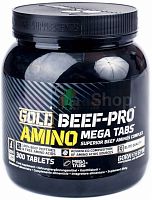 Аминокислотный комплекс Olimp Gold Beef-Pro Amino Mega Tabs 300 таблеток