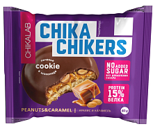 Chika Chikers (Бисквит с арахисом и карамелью) 40 г (Chikalab)