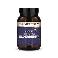 Fermented Elderberry (Органическая Ферментированная Бузина) 60 капсул (Dr. Mercola)