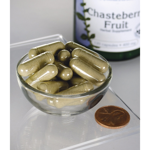 Chasteberry Fruit Vitex 400 mg (Плоды Витекса 400 мг) 120 капсул (Swanson) фото 5