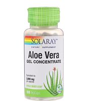 Aloe Vera (Концентрат Геля Алоэ Вера) 100 капсул (Solaray)