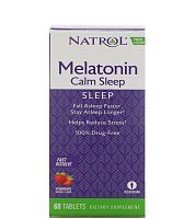 Melatonin Calm Sleep 60 табл (Natrol)