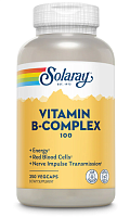 Vitamin B-Complex 100 (Б-комплекс) 250 вег капсул (Solaray)