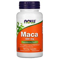 Maca 500 мг (Мака) 100 вег капсул (Now Foods)