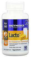 Lacto (Формула для усвоения молочных продуктов) 90 капсул (Enzymedica)