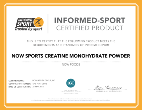 Now Foods Sports Creatine Monohydrate (Креатин Моногидрат) 600 г. фото 3