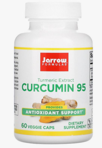 Curcumin 95 Turmeric Extract (Куркумин) 500 мг 60 вег капсул (Jarrow Formulas) фото 2