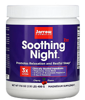 Soothing Night Magnesium Supplement (Успокаивающая ночь) вишня 498 г (Jarrow Formulas)