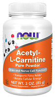 Now Foods Acetyl-L-Carnitine Pure Powder (Ацетил-L-карнитин в порошке) 85 г. (3 OZ)