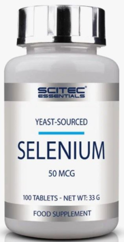 Selenium 50 мкг (Селен) 100 таблеток (Scitec Nutrition)
