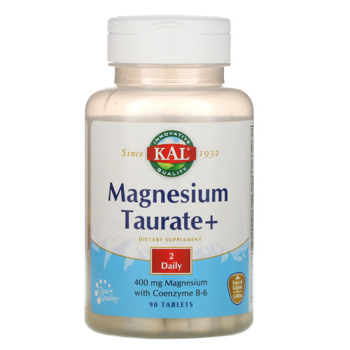 KAL Magnesium Taurate+ (Таурат магния+) 400 мг. 90 таблеток