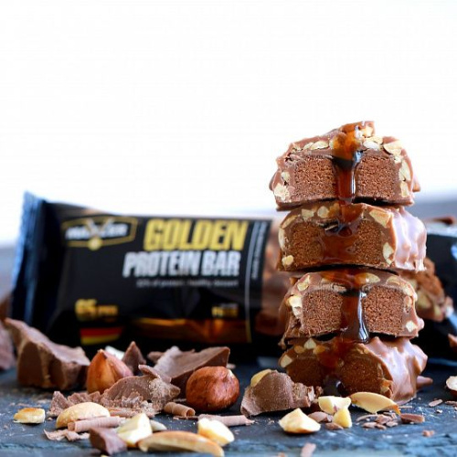 Батончики Maxler Golden Protein Bar 12 шт. x 65 г. фото 2