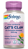 Solaray Cat's Claw Bark Extract (Экстракт коры кошачьего когтя) 200 мг. 30 растительных капсул