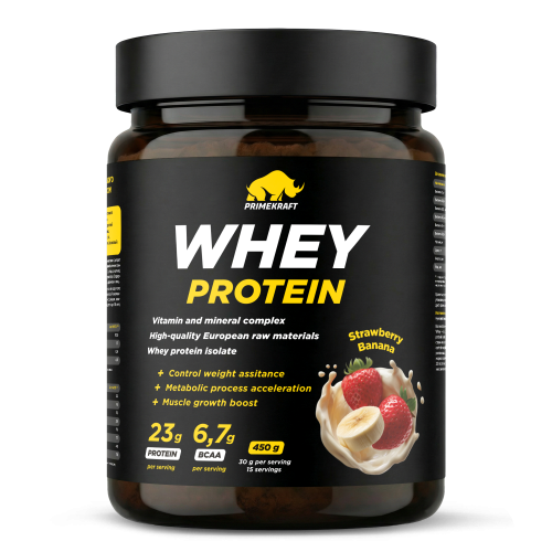 Whey Protein 450 г (PrimeKraft)