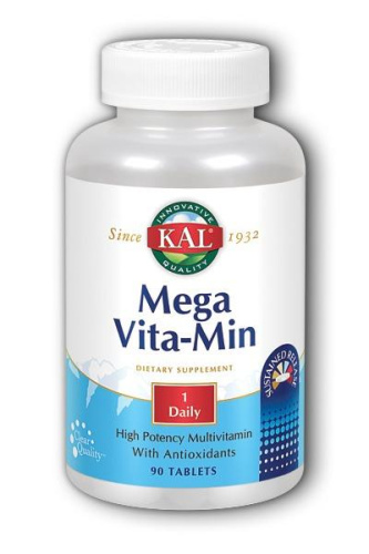 Mega Vita-Min Sustained Release (Мультивитамины) 90 таблеток (KAL)