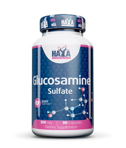 Glucosamine Sulfate 500 мг (Глюкозамин Сульфат) 90 капсул (Haya Labs)