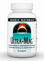 Ultra-Mag (Комплекс магния) 60 таблеток (Source Naturals)