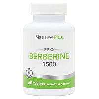 PRO Berberine 1500 mg (Берберин 1500 мг) 60 таблеток (NaturesPlus)