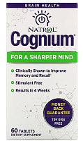 Cognium Memory 100 мг (Поддержка памяти) 60 таблеток (Natrol)