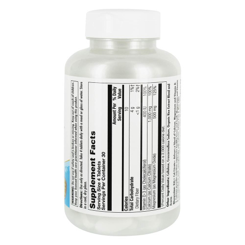 Cal-Citrate+ D3 & Mag 1000 мг (Кальций цитрат с витамином Д3 и Магнием) 120 таб (KAL) фото 4
