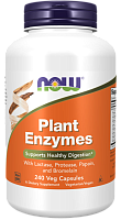 Plant Enzymes (Растительные ферменты) 240 вег капсул (Now Foods)
