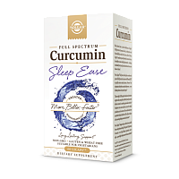 Solgar Full Spectrum Curcumin Sleep Ease (Куркумин, ГАМК, Мелатонин) 60 капсул