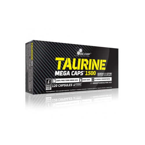 Olimp Taurine Mega Caps 1500 (Таурин) 120 капсул