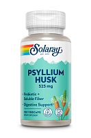 Psyllium Husk 525 mg (Шелуха семян подорожника 525 мг) 100 вег капсул (Solaray)