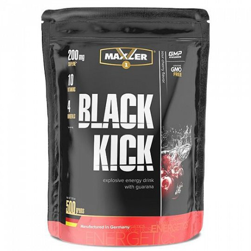 Энергетик Maxler Black Kick 500 г. (Пакет)