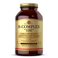 Solgar B-Complex "100" Комплекс витаминов группы B-100 250 веганских капсул