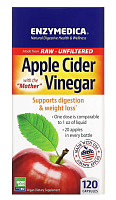 Apple Cider Vinegar 710 mg (Яблочный уксус 710 мг) 120 капсул (Enzymedica)