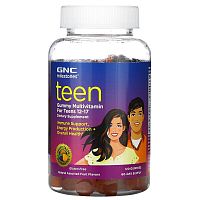 Teen Gummy Multivitamin for 12-17 (Мультивитамины для подростков 12-17) 120 мармеладок (GNC)