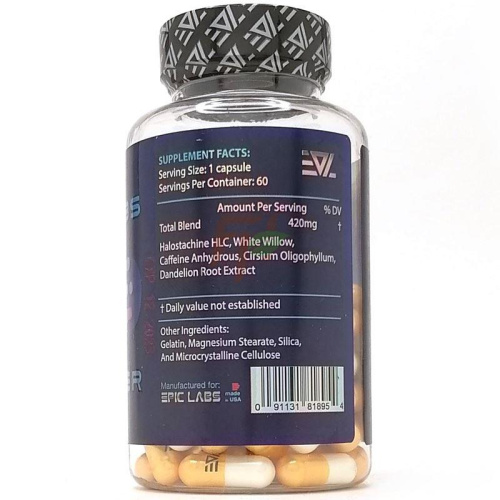 Epic Labs Жиросжигатель HALO Fat Burner 60 капсул фото 2