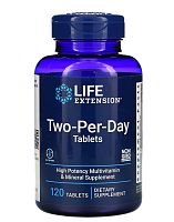 Мультивитамины Life Extention Two-Per-Day (Дважды-в-день) 120 таблеток